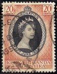 Stamps : Africa : Kenya :  CORONACION.