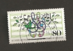 Stamps Germany -  125 Aniv. de la Sociedad Coral Alemana