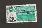 Stamps Germany -  Copa Mundial Futbol en Munich, 1974