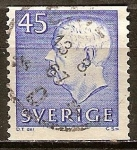 Sellos de Europa - Suecia -  El rey Gustavo VI.