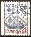 Stamps Sweden -   Tapiz.