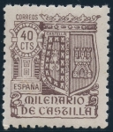 Stamps Spain -  ESPAÑA 981 MILENARIO DE CASTILLA