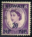 Stamps Kuwait -  REINA ELIZABETH.
