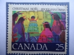 Stamps : America : Canada :  Cristmas Noel - Jesous Ahatonhia