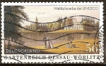 Stamps Germany -   Reino de los Jardines de Dessau-Wörlitz.Patrimonio de la Humanidad por la UNESCO. 
