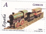 Stamps Spain -  MUSEU DE LA JOGUINA , SANT FELUI DE GUIXOLS- TREN  (9)
