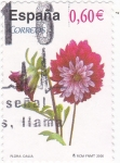Stamps Spain -  FLORA- DALIA  (9)