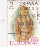 Stamps Spain -  EUROPA CEPT - DAMA OFERENTE (9)