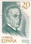 Stamps Spain -  GREGORIO MARAÑON  (9)