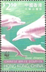 Stamps Hong Kong -  DELFIN  BLANCO  CHINO