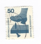 Stamps Germany -  La seguridad en cualquier momento