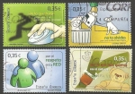 Stamps Spain -  4639 a 4642 - Valores Cívicos