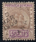 Stamps United Kingdom -  Guayana Britanica-DAMUS PETIMUSQUE VICISSIM.