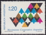 Sellos de America - Argentina -  MOvimiento Cooperativo Argentino