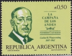 Stamps Argentina -  Carlos A. Pueyrrendon