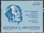 Sellos de America - Argentina -  Jorge L. Borges