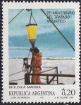 Stamps Argentina -  25 Aniv. del Tratado Antartico