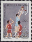 Stamps Argentina -  Basquetbol