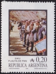 Stamps Argentina -  Flauta de pan