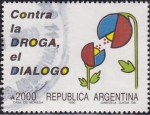 Stamps Argentina -  Contra la droga, el dialogo