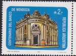 Sellos de America - Argentina -  Centenario del banco de Mendoza