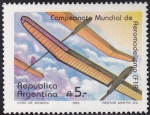 Stamps Argentina -  Aeromodelismo