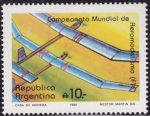 Stamps Argentina -  Aeromodelismo