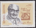 Stamps Argentina -  Dr. Gregorio Alvarez