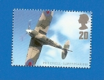 Sellos de Europa - Reino Unido -  Avión de Combate de la RAF - Spitfire Supermarine