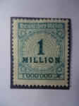 Stamps Germany -  Deutsches Reich - Cifras - s/281