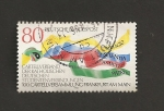 Stamps Germany -  100 reunión de la  Unión de estudiantes católicos alemanes, Frankfurt 12-15 Junio