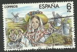 Stamps Spain -  Zarzuela: La Rosa del Azafrán