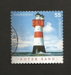 Stamps Germany -  Faro Arena roja