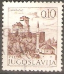 Sellos de Europa - Yugoslavia -  CASTILLO  E  IGLESIA.  GRADACAC.