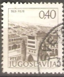 Stamps Yugoslavia -  CIUDAD  DE  PEJE