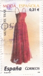 Stamps Spain -  MODA ESPAÑOLA-MUSEO DEL TRAJE  (9)