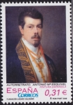 Stamps Spain -  Antonio M. Esquivel