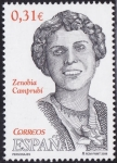 Stamps Spain -  Zenobia Camprubí