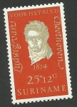 Stamps : America : Suriname :  Beethoven