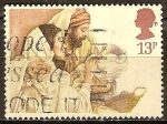 Stamps United Kingdom -  Sagrada Familia,José.