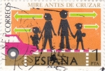 Stamps Spain -  MIRE ANTES DE CRUZAR (9)