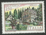 Sellos de Europa - Italia -  Villa Fidelia, Spello