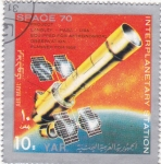 Stamps Yemen -  ESTACIÓN INTERPLANETARIA