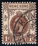 Stamps Hong Kong -  Rey Jorge V.