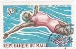 Stamps : Africa : Mali :  JUEGOS AFRICANOS- BRAZZAVILLE