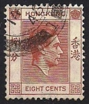 Sellos de Asia - Hong Kong -  Rey Jorge VI.