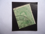 Stamps Europe - Belgium -  Alberto 1 de Bélgica - Sello tipo 1 pequeño.