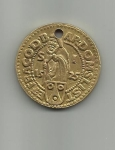 monedas del Mundo : America : Costa_Rica :  moneda thaler