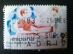 Stamps Spain -  Saludo inicial. Copa mundial de fútbol España