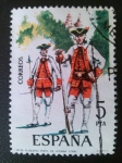 Stamps Spain -  Fusilero del regimiento de Vitoria